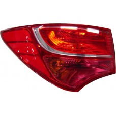 Hyundai Santa Fe 2012-2018 Non-LED Outer (Wing) Rear Light Unit Driver Side